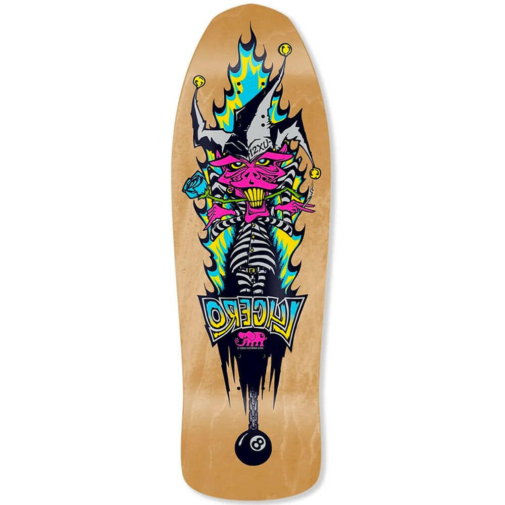 Black Label - John Lucero 1 2 X U 10.0 Reissue Skateboard Deck.
