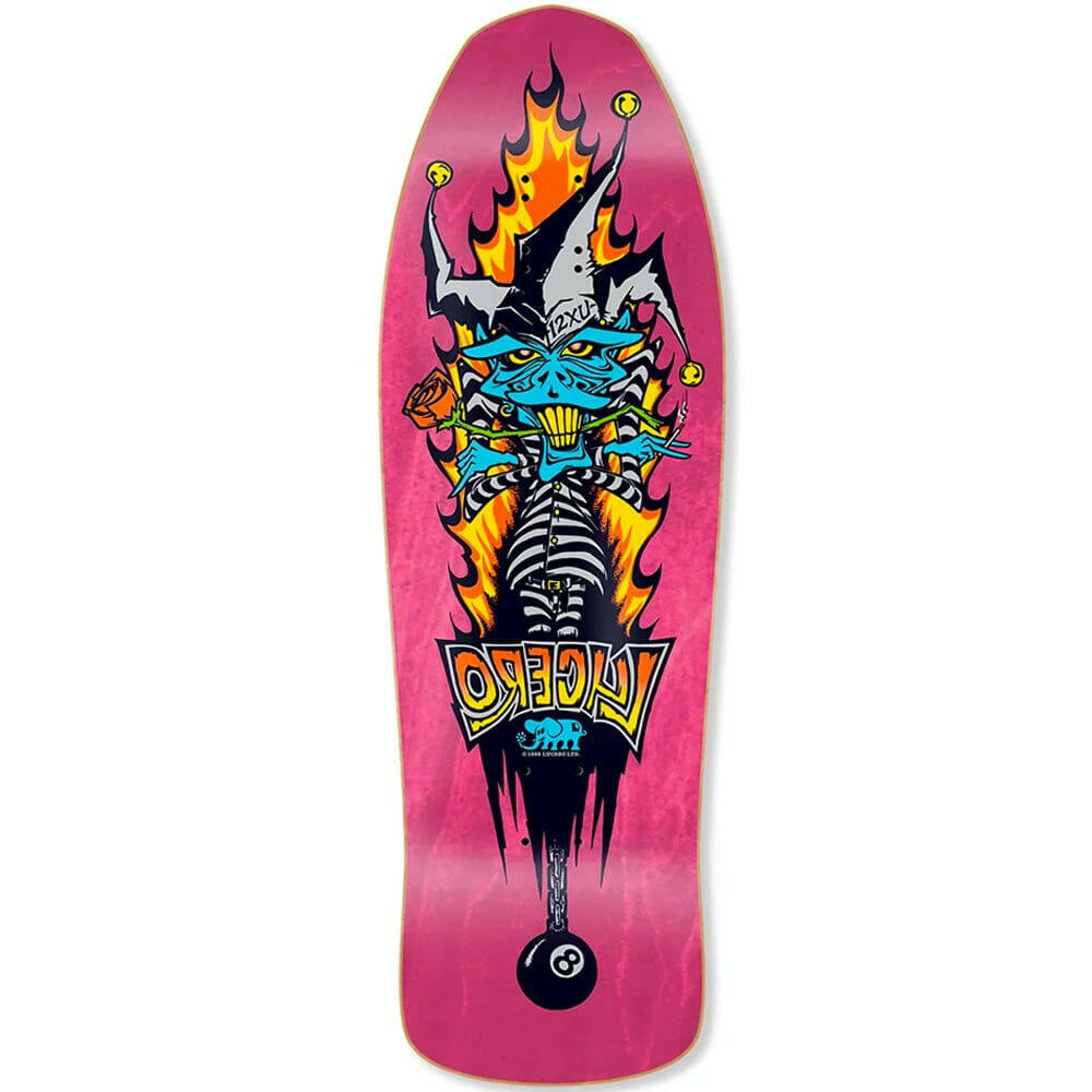 Black Label - John Lucero 1 2 X U 10.0 Reissue Skateboard Deck.