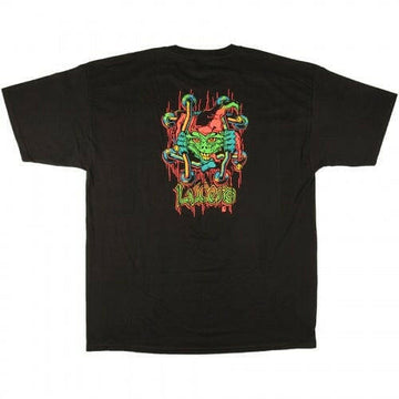 Black Label Lucero Bars X2 Mens Tee Black.