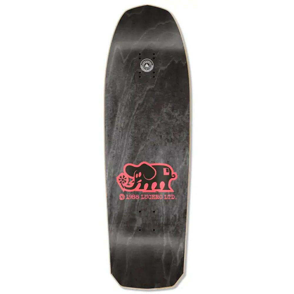 Black Label John Lucero Cross 10.0 Black Skateboard Deck