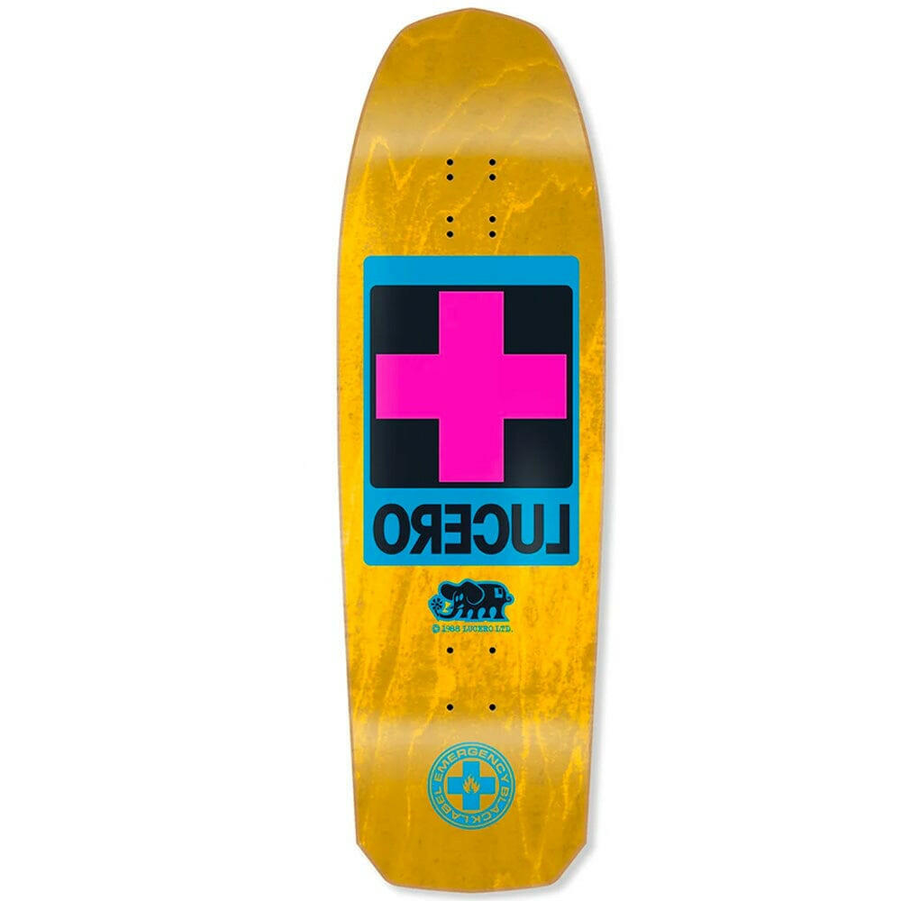 Black Label - John Lucero Cross 10.0 Skateboard Deck.