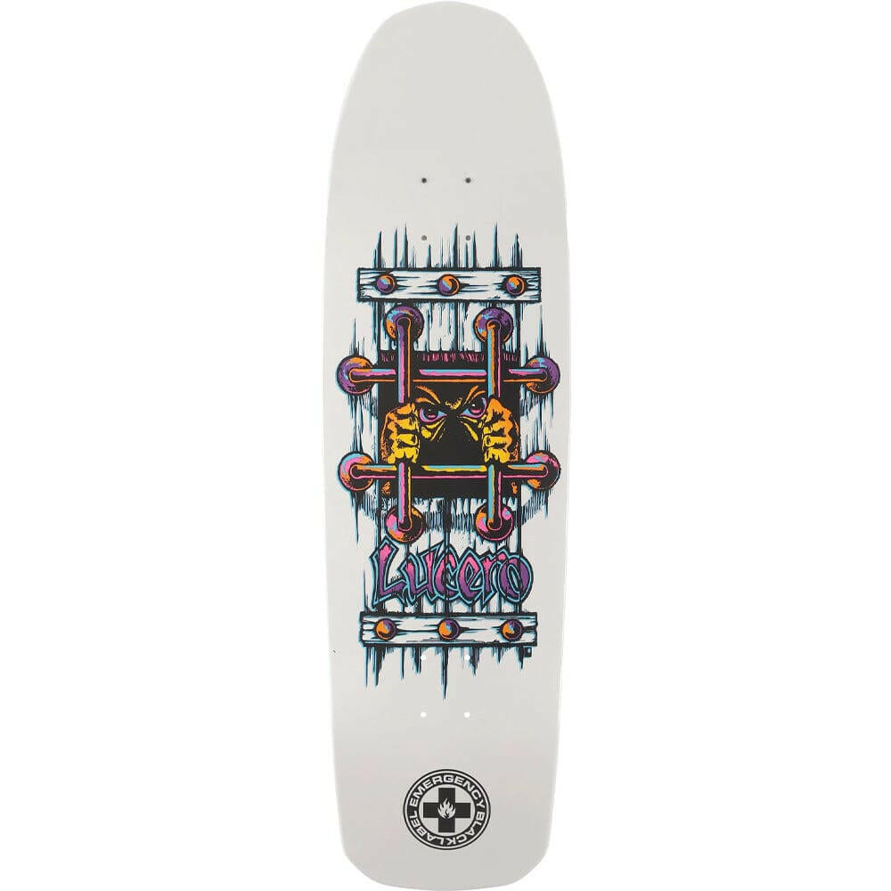 Black Label - John Lucero OG Bars 9.25 Skateboard Deck.