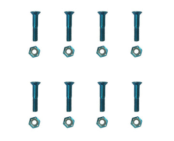 Sunday - 1" Anodized Allen Bolts Blue.