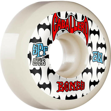 Bones - Steve Caballero Bats 60MM 84B P5 Sidecut SPF Skateboard Wheels.