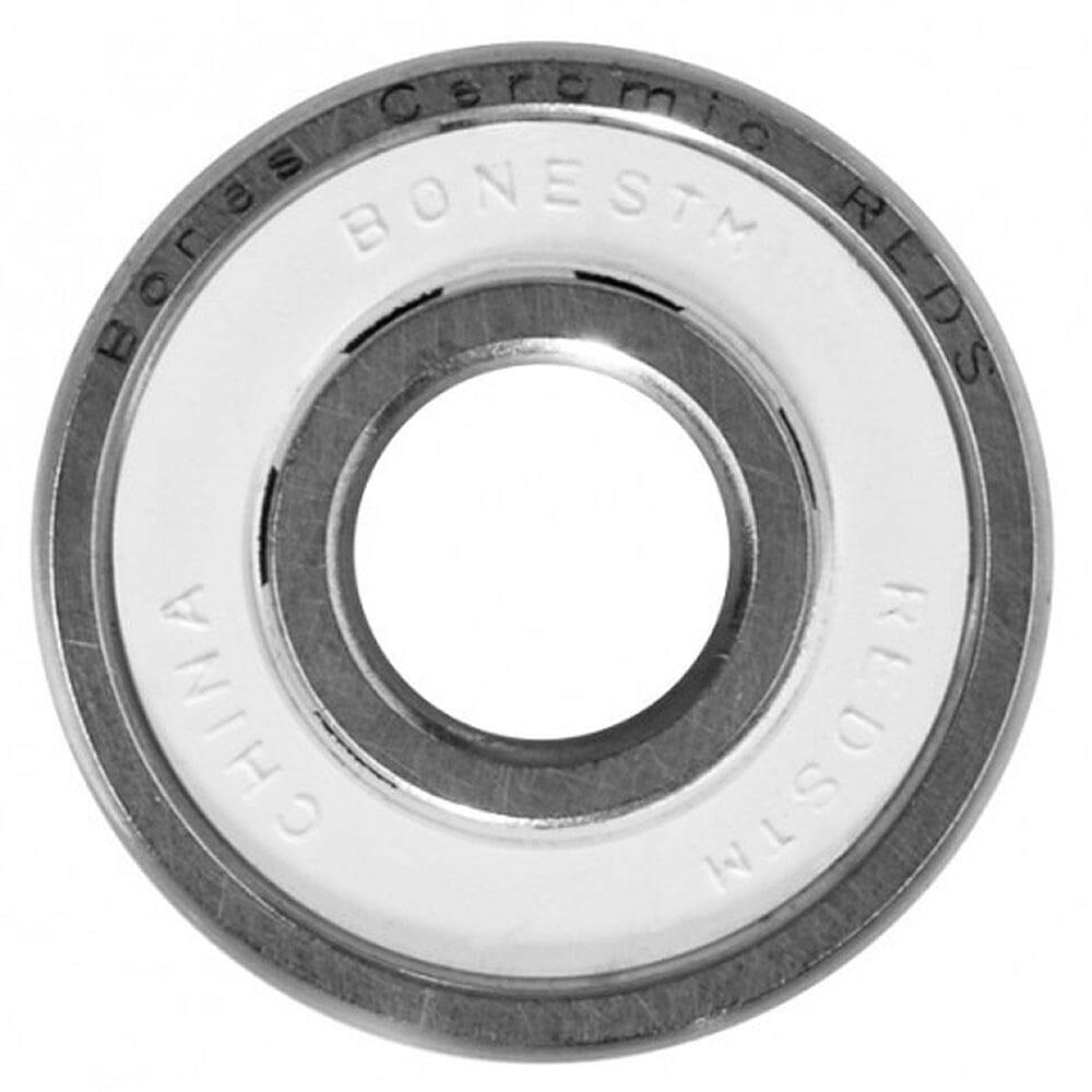 Bones Ceramic Super Reds Single Skateboard Bearing.