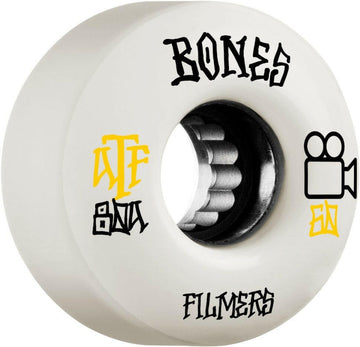 Bones Filmers 60MM 80A ATF Skateboard Wheels.