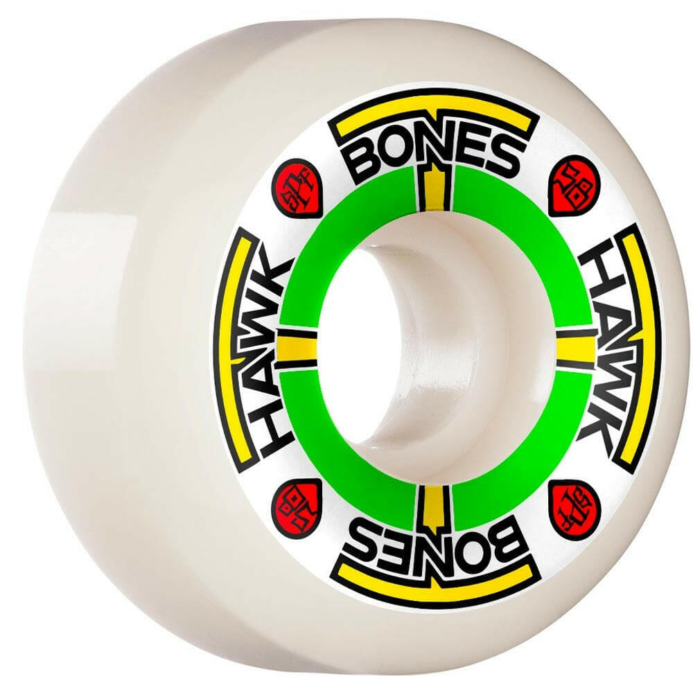 Bones - Tony Hawk T-Bone II 58MM 84B P5 Sidecut SPF Skateboard Wheels.