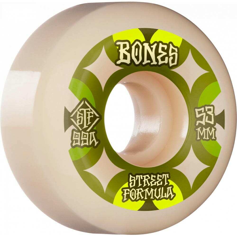 Bones - Retros 53MM 99A V5 STF Skateboard Wheels.
