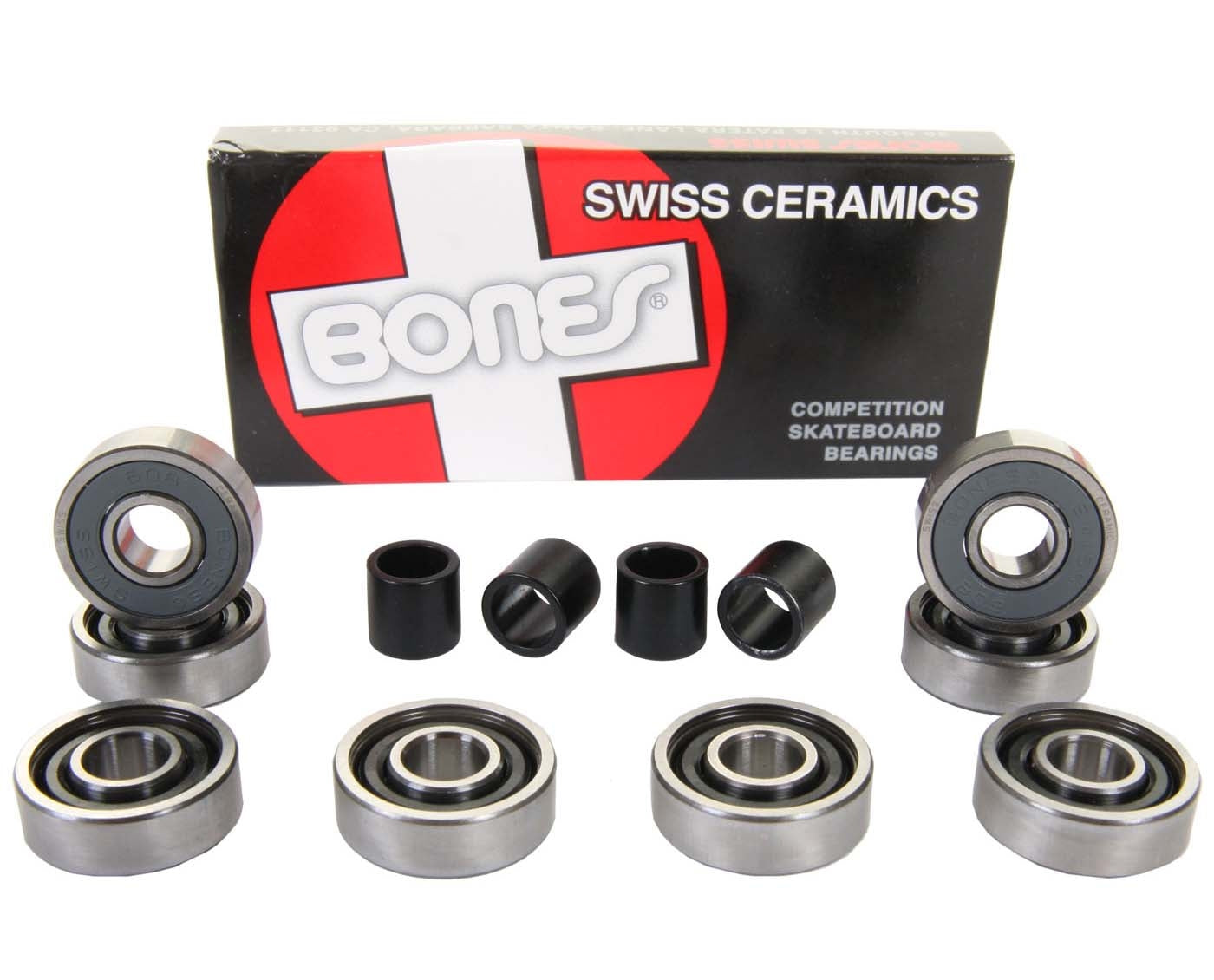 kom sammen Hej Nuværende Bones Bearings - Bones Swiss Ceramics Skateboard Bearings – OCD Skate Shop