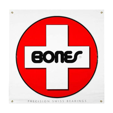 Bones Swiss Circle Banner.