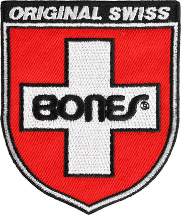 Bones Swiss Shield Patch.