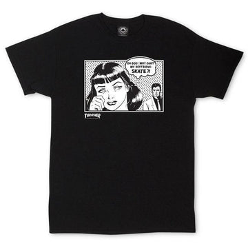 Thrasher - Boyfriend Mens Tee Black.