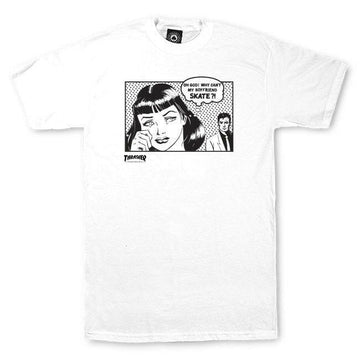 Thrasher - Boyfriend Mens Tee White.