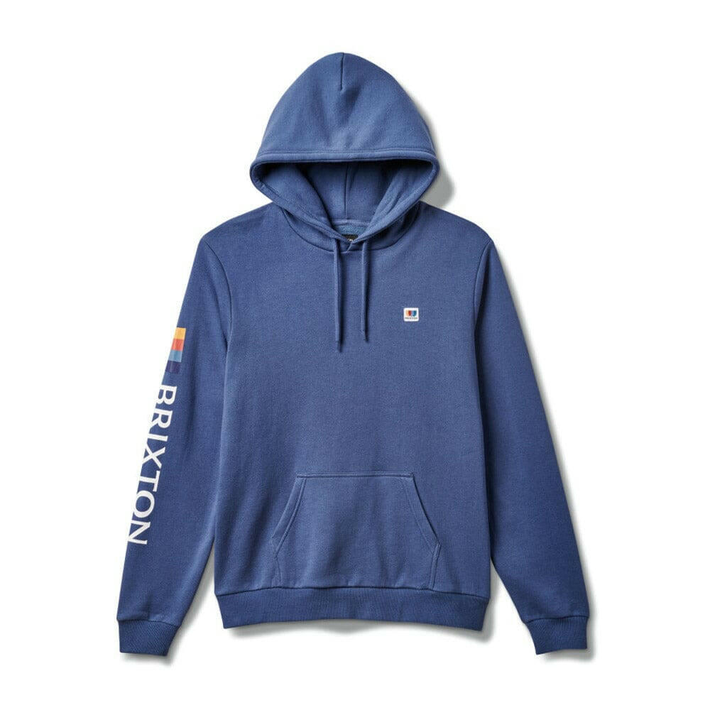 Brixton - Alton Hoodie Pacific Blue.