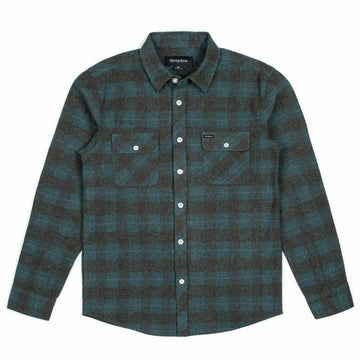 Brixton Bowery Flannel Ocean.