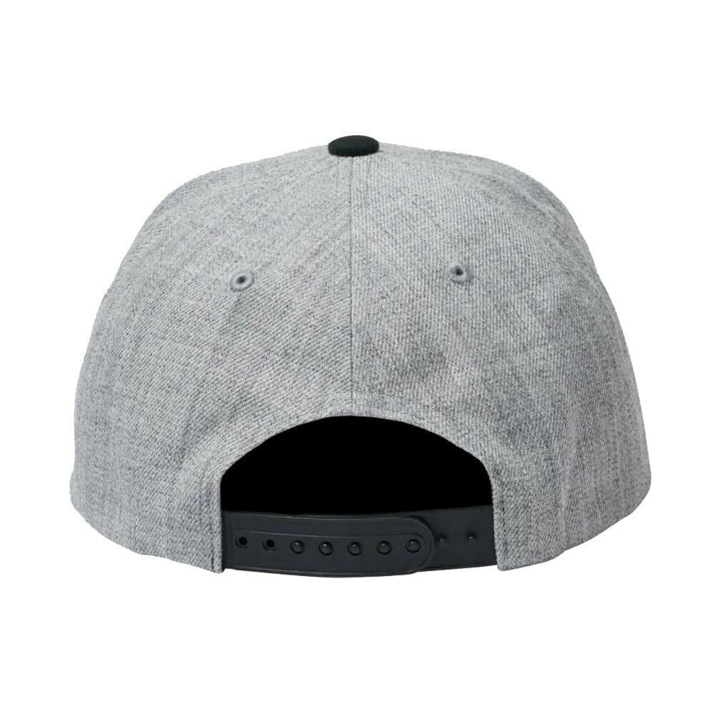 Brixton - Crest C MP Snapback Heather Grey/Black.