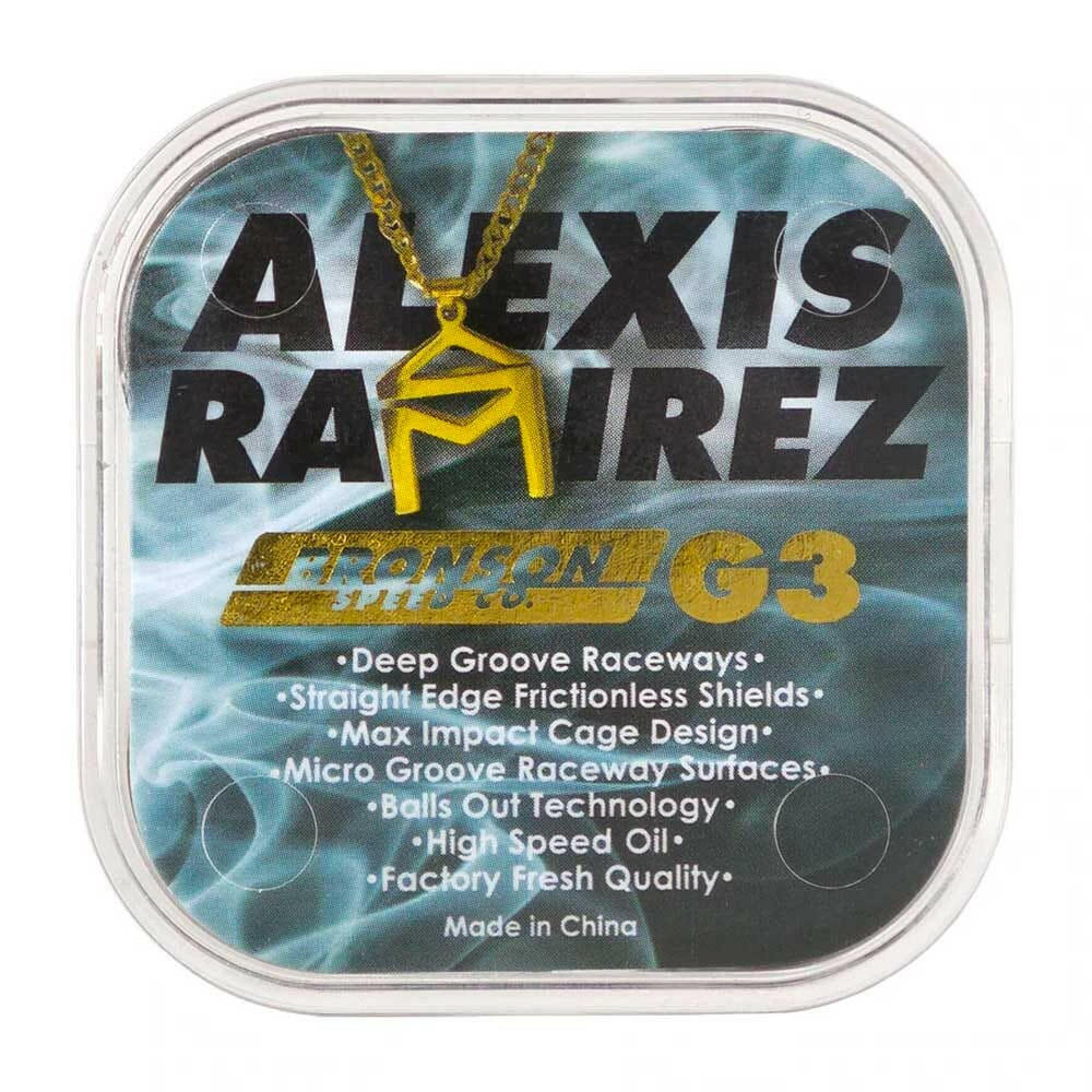 Bronson - Alexis Ramirez Pro G3 Skateboard Bearings.