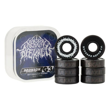 Bronson - Kevin Baekkel Pro G3 Skateboard Bearings.