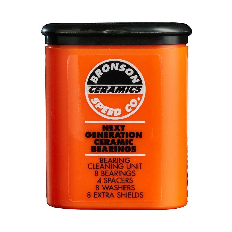 Bronson Ceramic Skateboard Bearings.