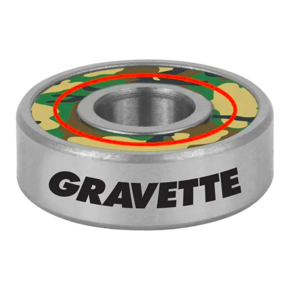 Bronson - David Gravette Pro G3 Skateboard Bearings.