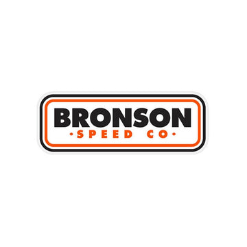 Bronson Patch 4" Sticker Clear.