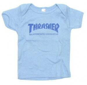 Thrasher - Skate Mag Infant Light Blue Tee.