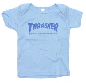 Baby blue thrasher shirt discount
