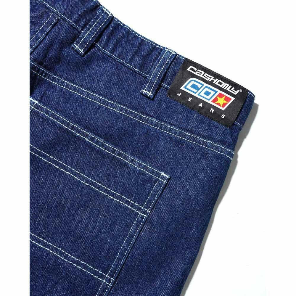 Cash Only - Aleka Cargo Jeans Dark Indigo.