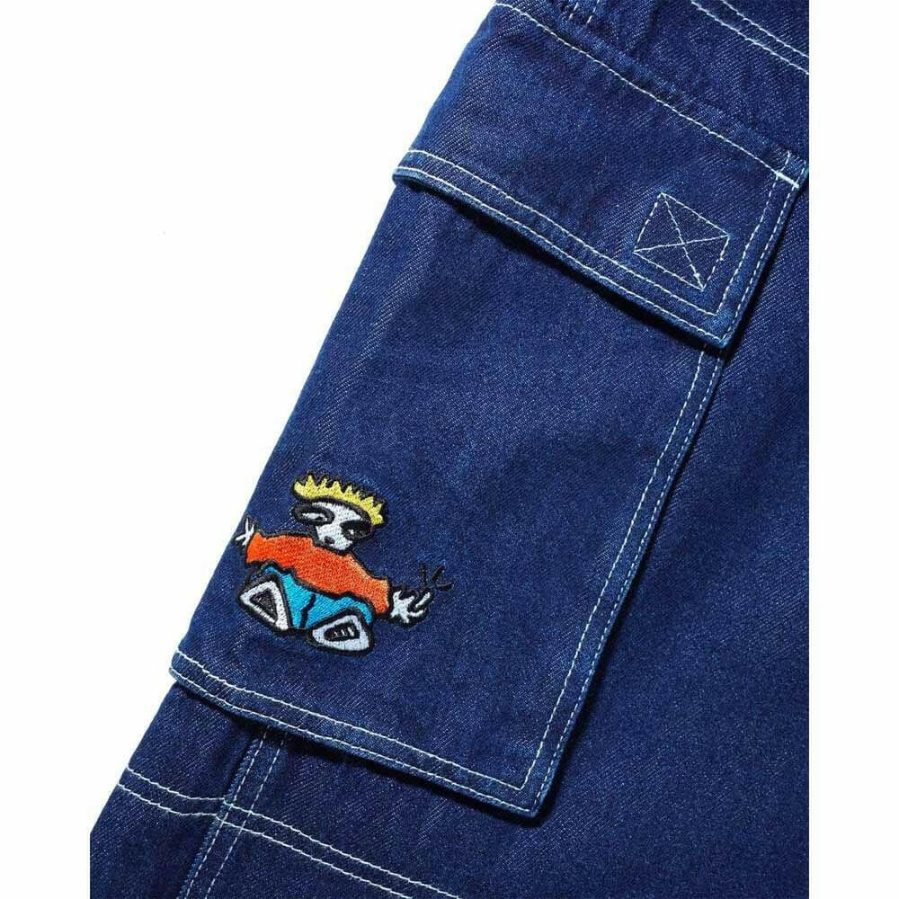 Cash Only - Aleka Cargo Jeans Dark Indigo.