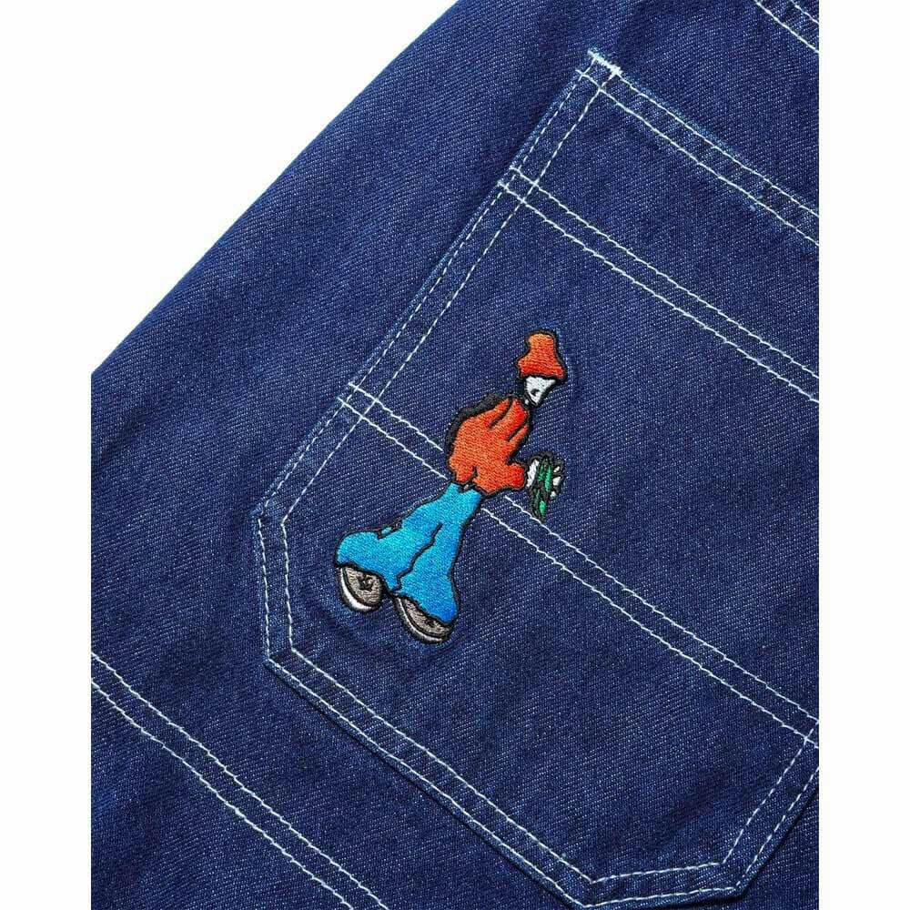 Cash Only - Aleka Cargo Jeans Dark Indigo.