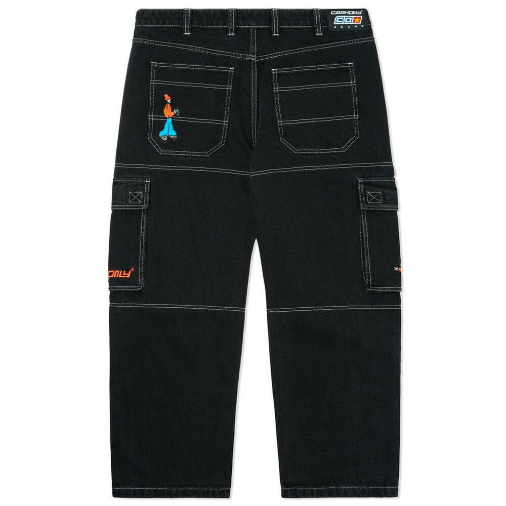 Cash Only - Aleka Cargo Jeans Washed Black.