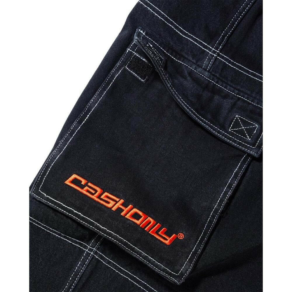Cash Only - Aleka Cargo Jeans Washed Black.