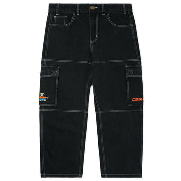 Cash Only - Aleka Cargo Jeans Washed Black.
