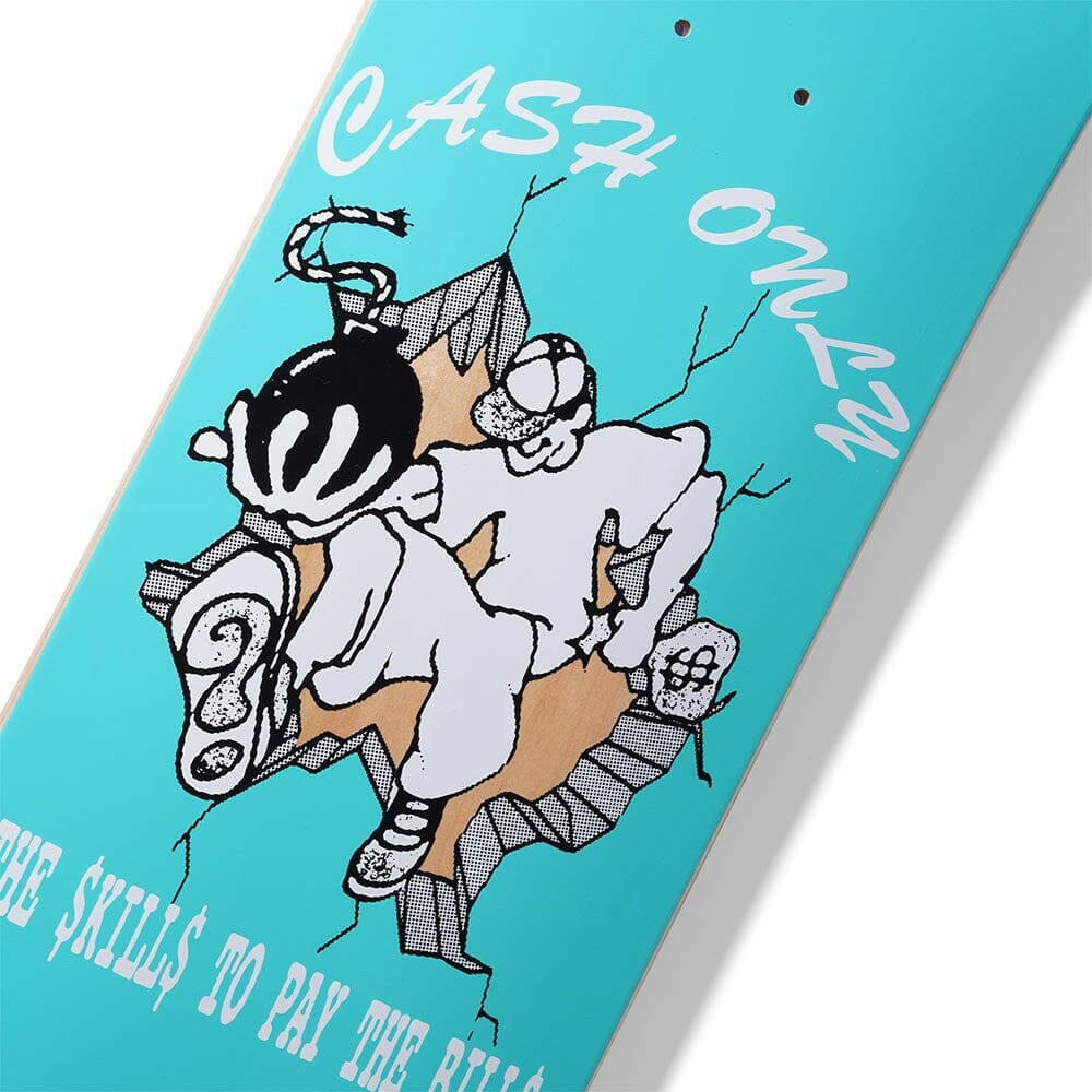 Cash Only - Skillz 8.0 Skateboard Deck.