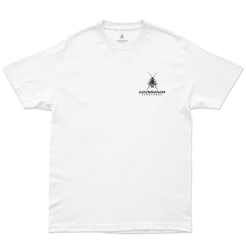 Cockroach - Hardliner Mens Tee White.
