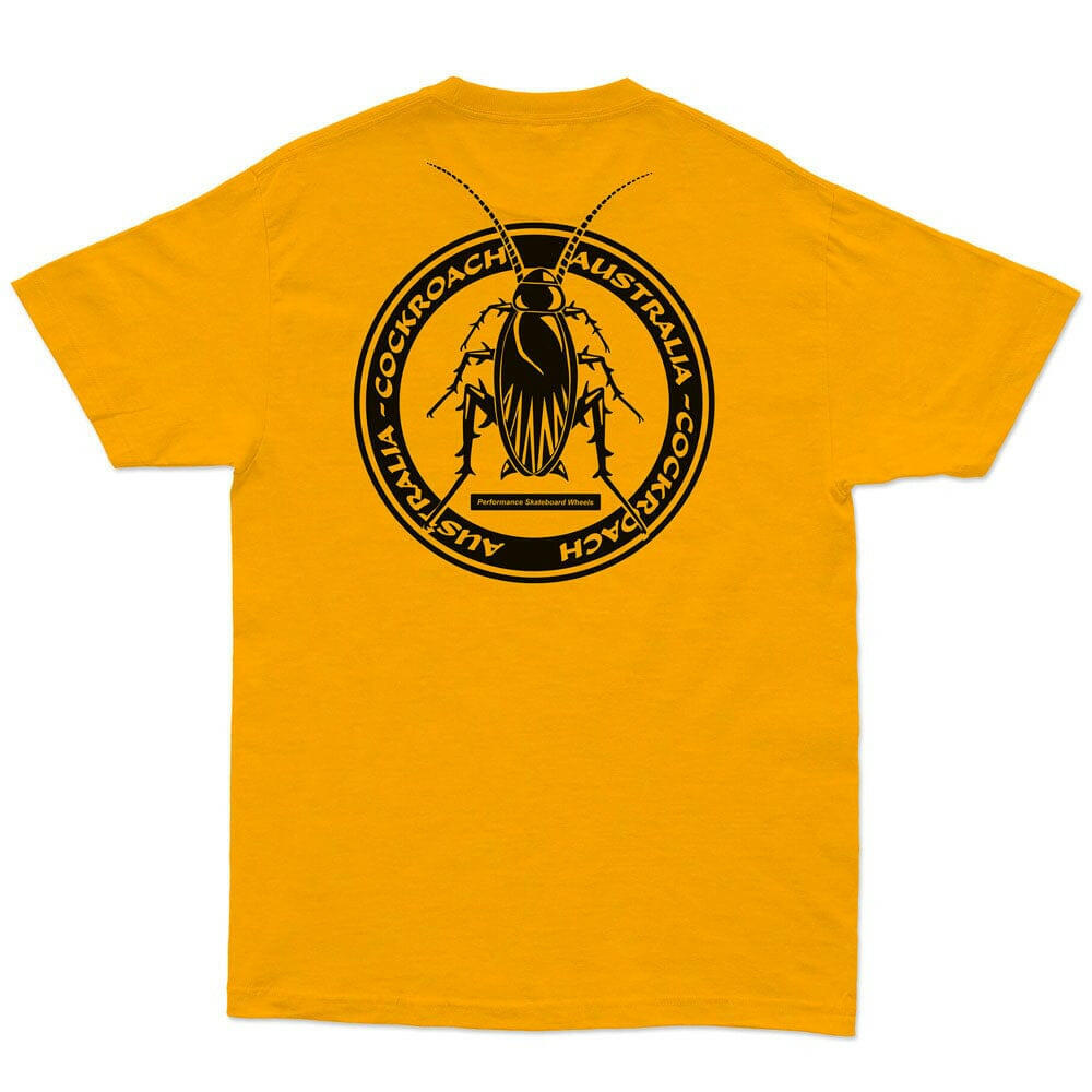 Cockroach - Hardliner Mens Tee Yellow.
