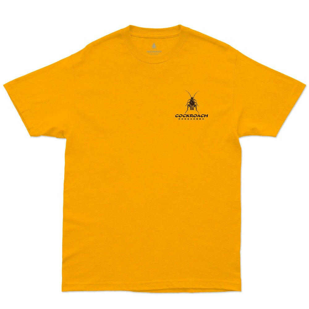 Cockroach - Hardliner Mens Tee Yellow.