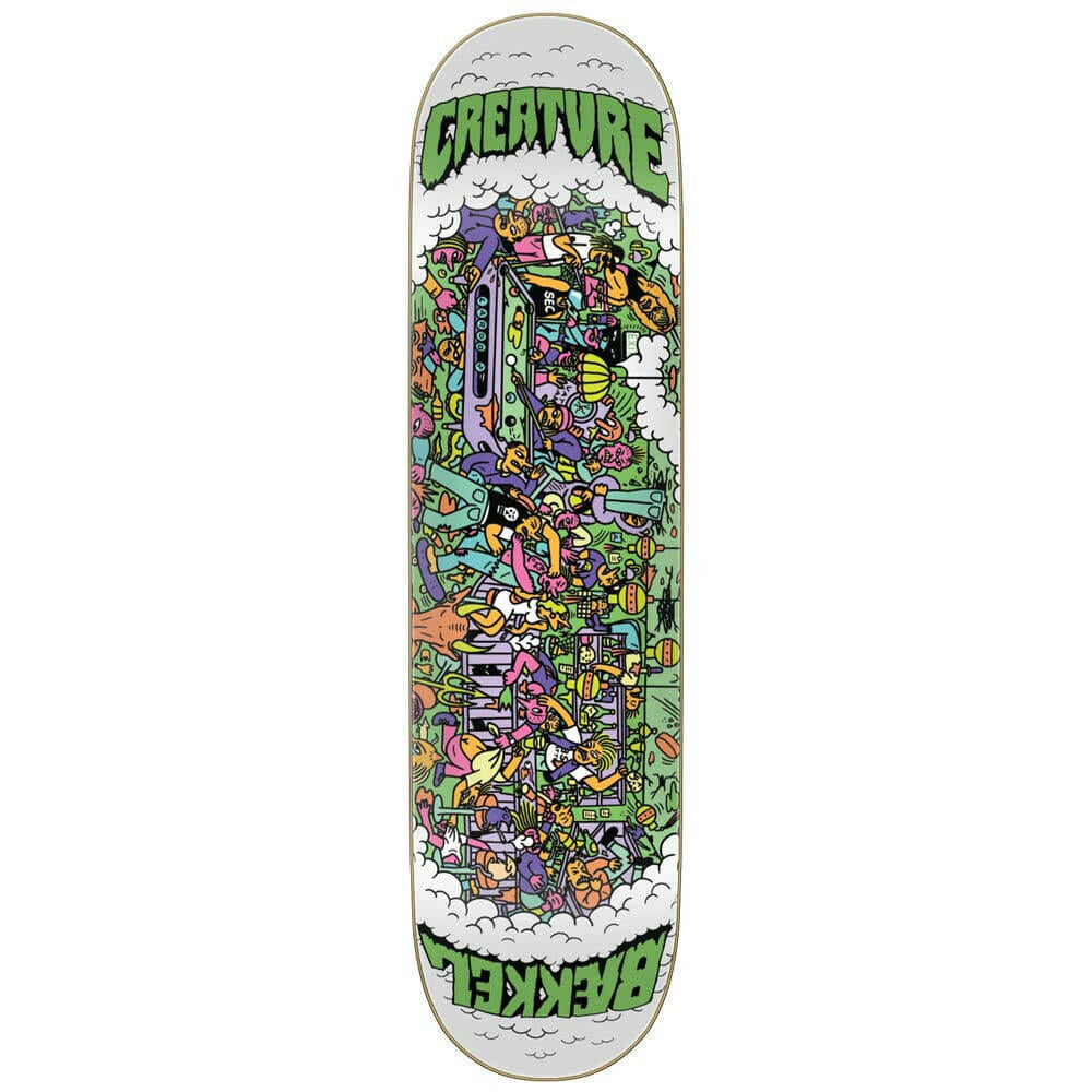 Creature - Kevin Baekkel Bar Brawl 8.0 Skateboard Deck.