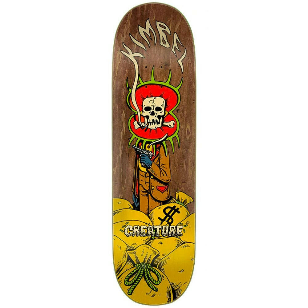 Creature - Willis Kimbel Heist 9.0 Skateboard Deck.