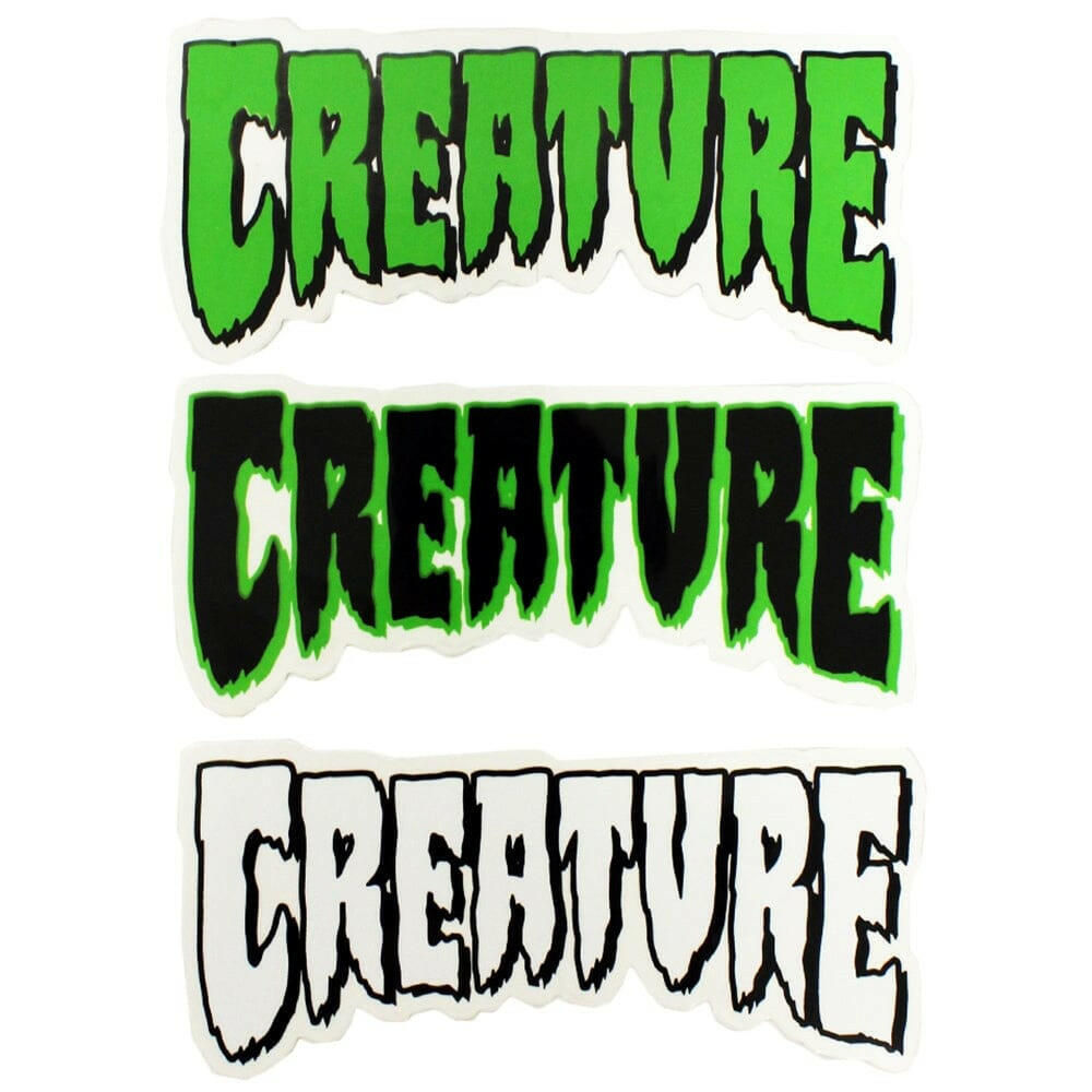 Creature Logo 6" Sticker.