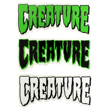 Creature Logo 6" Sticker.