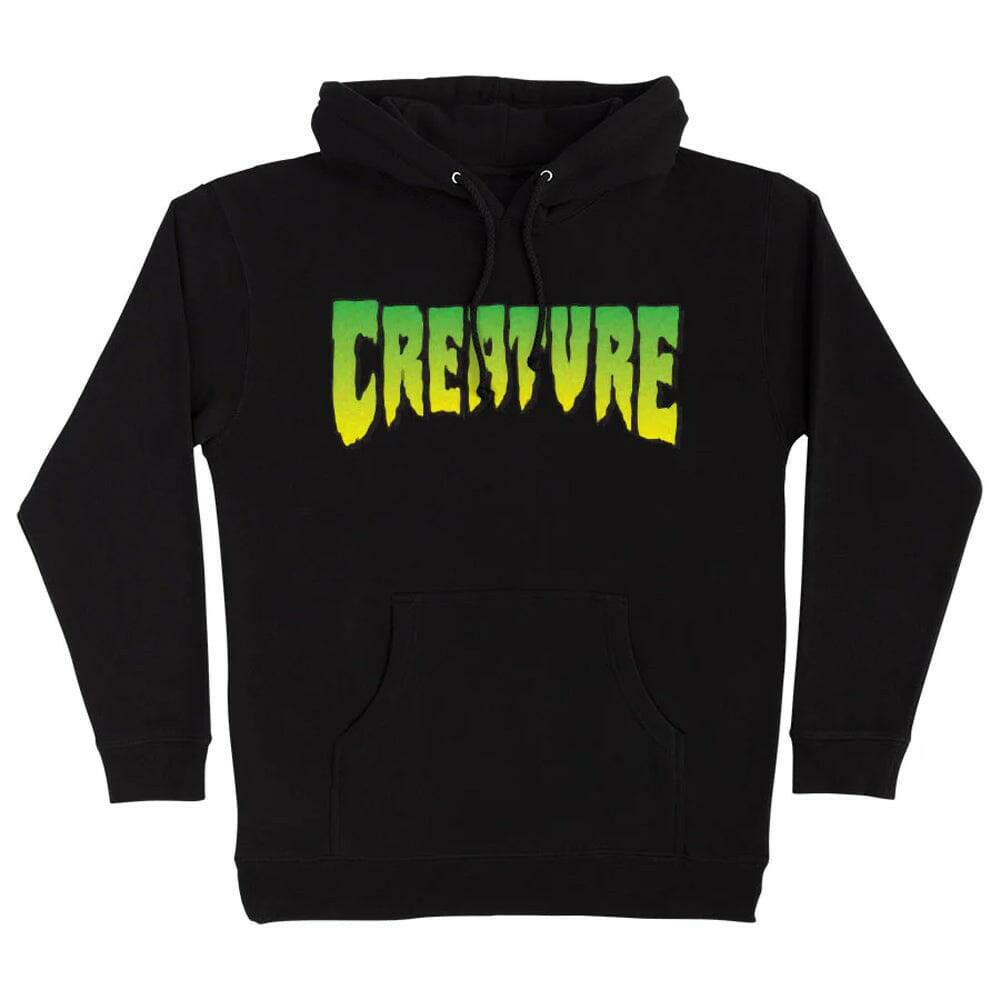 Creature Logo Hoodie Black.