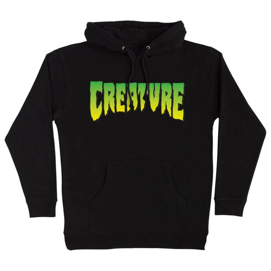 Creature Logo Hoodie Black.
