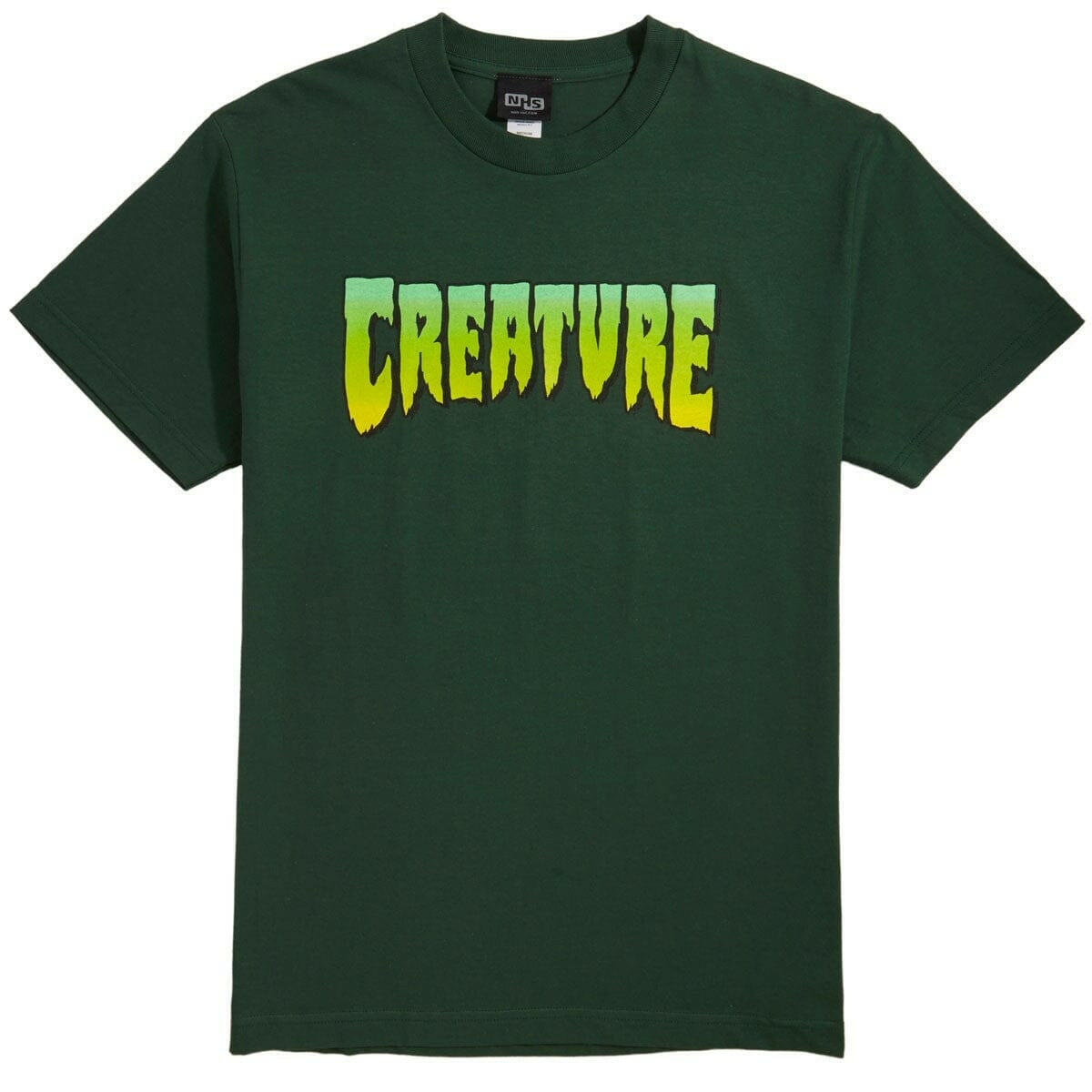 Creature Logo Mens Tee Forest Green.