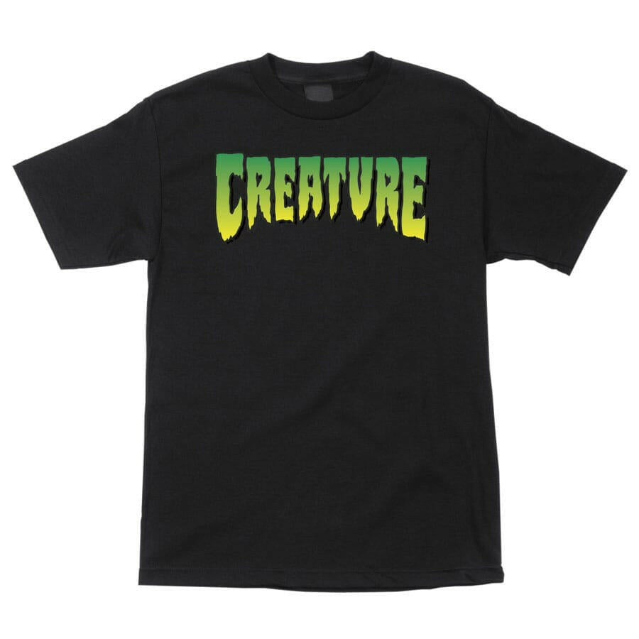 Creature Logo Tee Black.