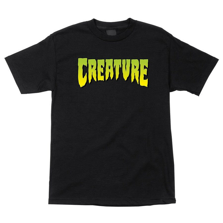 Creature Logo Youth Tee Black.