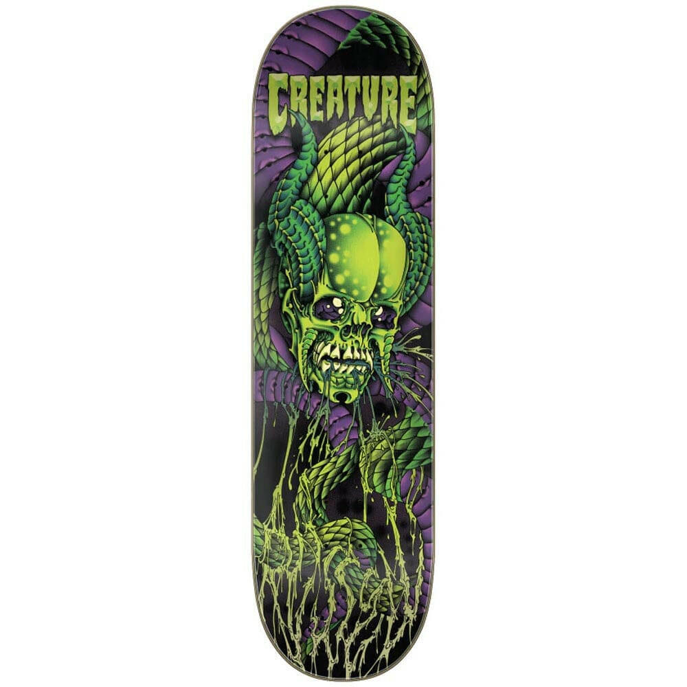 Creature - Chris Russell Serpent Skull 8.6 Skateboard Deck.