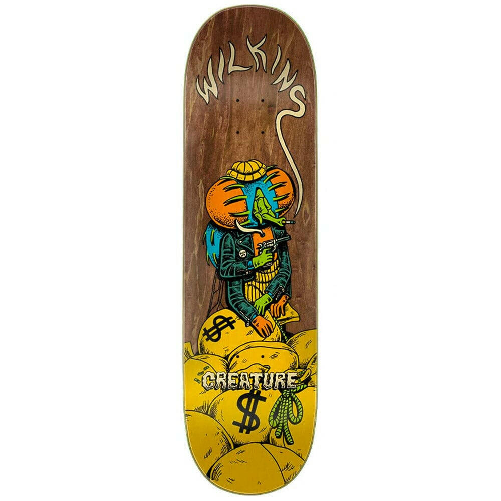 Creature - Jimmy Wilkins Heist 8.8 Skateboard Deck.