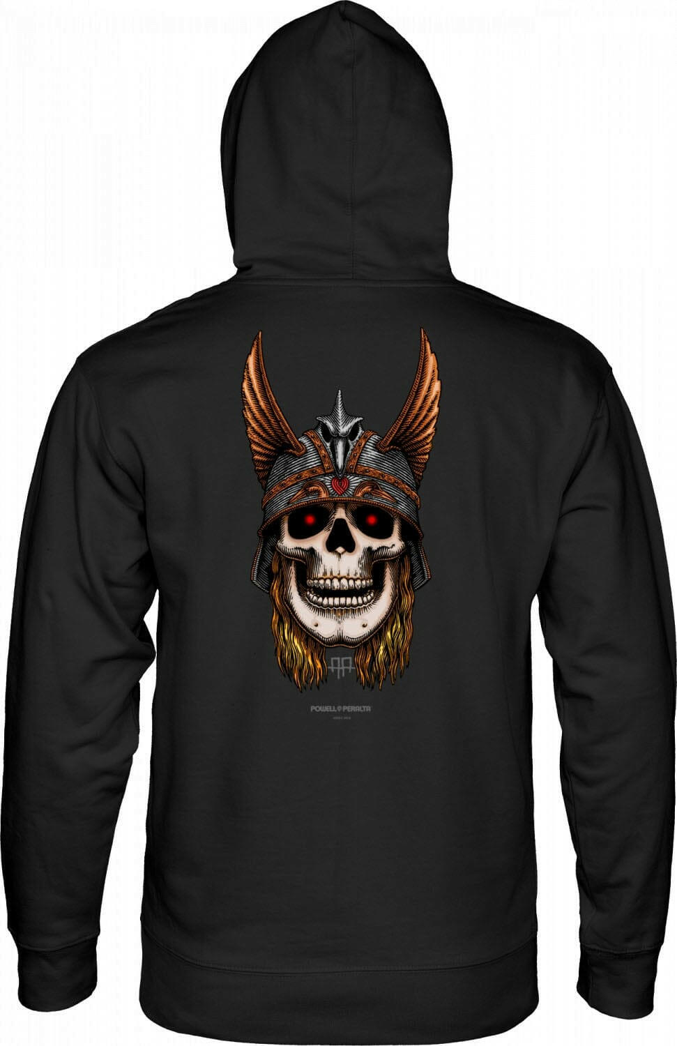 Powell Peralta - Andy Anderson Skull Mens Hoodie Black.