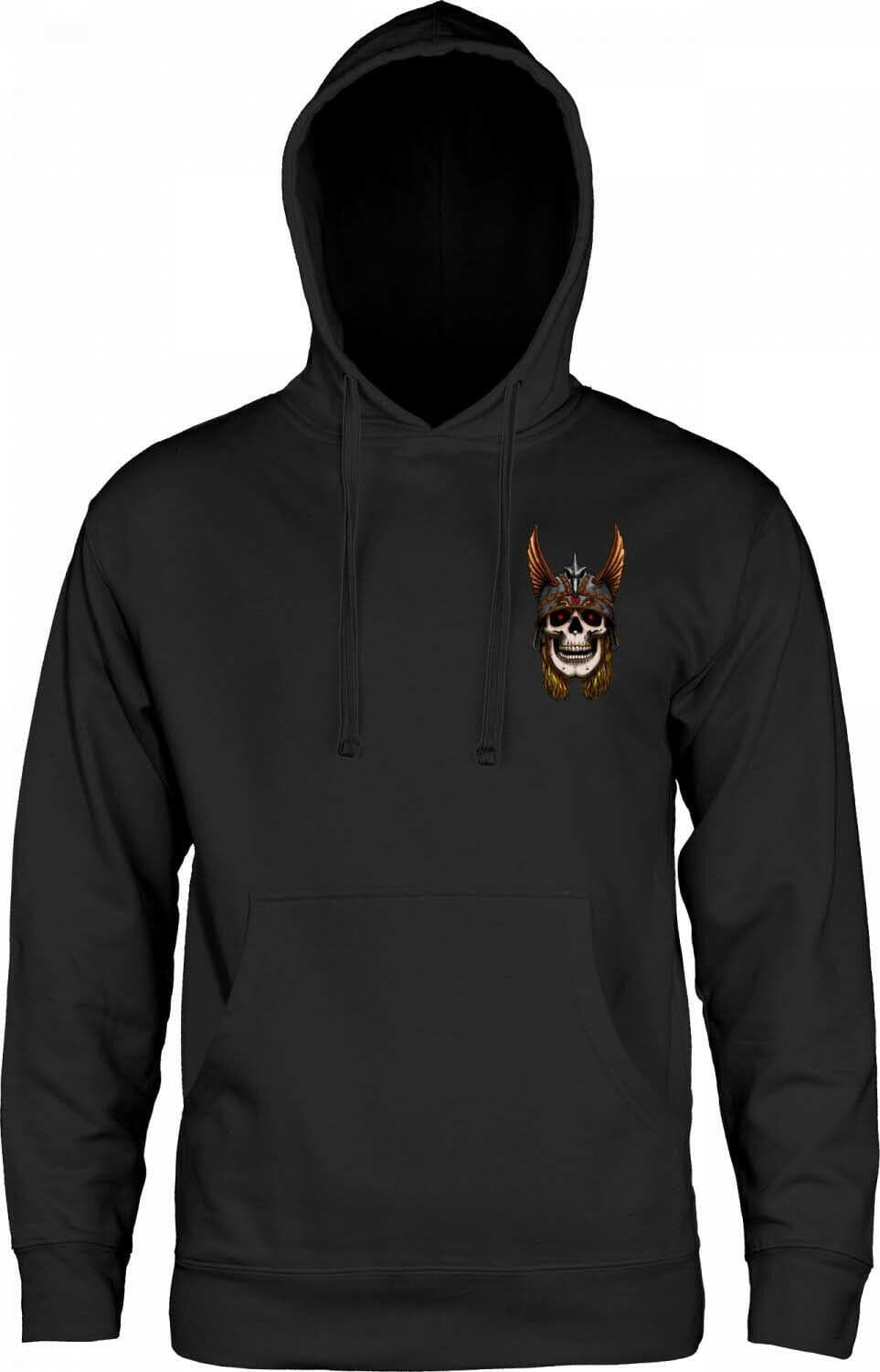 Powell Peralta - Andy Anderson Skull Mens Hoodie Black.